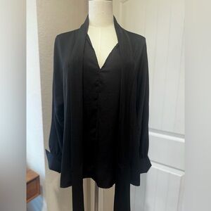 Banana Republic Elegant Black Blouse